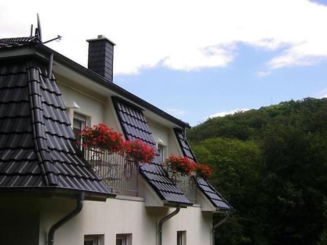 Weisses-Haus-Am-Kurpark-Fewo-Bergblick Bad Suderode Exterior photo